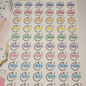 Work Planner Stickers, Nurse Planner Stickers, Medical Planner Stickers