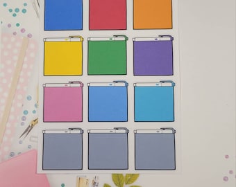 Daily Highlight Planner Stickers, Functional Planner Stickers