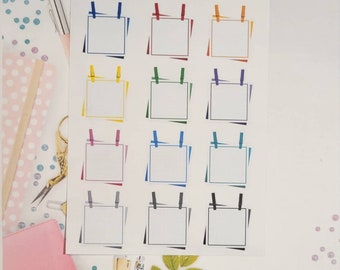 Hanging Sticky Note, Functional Planner Stickers