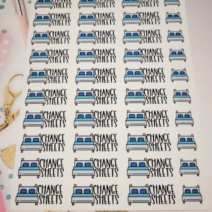 Change Sheets Planner Stickers