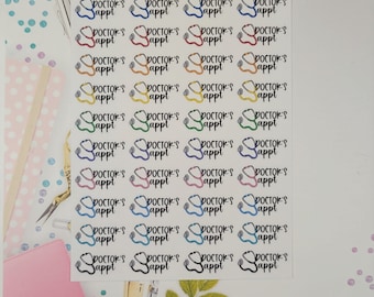 Doctor's Appointment Planner Stickers