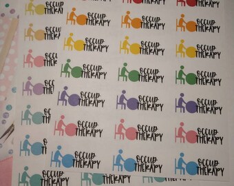 Occupational Therapy Planner Stickers