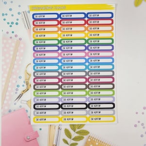 Doctor Appointment Label, Functional Planner Stickers