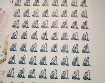 Vacuum Planner Stickers