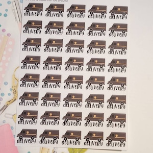 UPS Delivery Planner Stickers, UPS Drop Off Planner Stickers