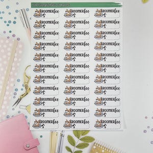 Grooming Fee Planner Stickers, Pet Planner Stickers, Budgeting Planner Stickers, Functional Planner Stickers