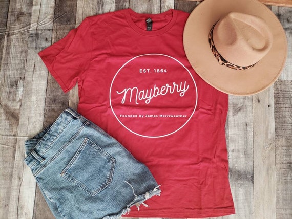 Gildan Unisex t-shirt | Mayberry T-shirt | The Andy Griffith Show | nostalgic apparel | classic old school TV