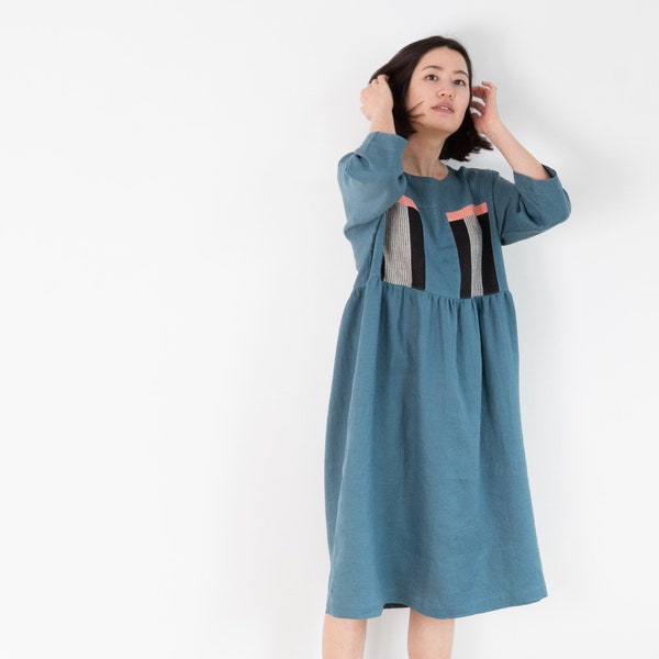 Vuillard linen dress 1