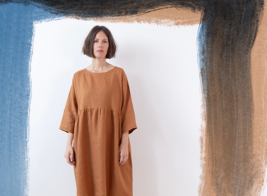 Preorder new - The Sugar Sugar Dress  smock top dress in beige new style