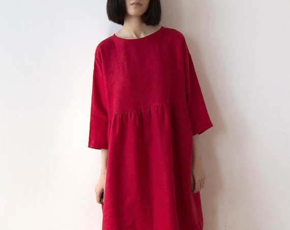 smock dress knee length Knee Length Smock Dresses