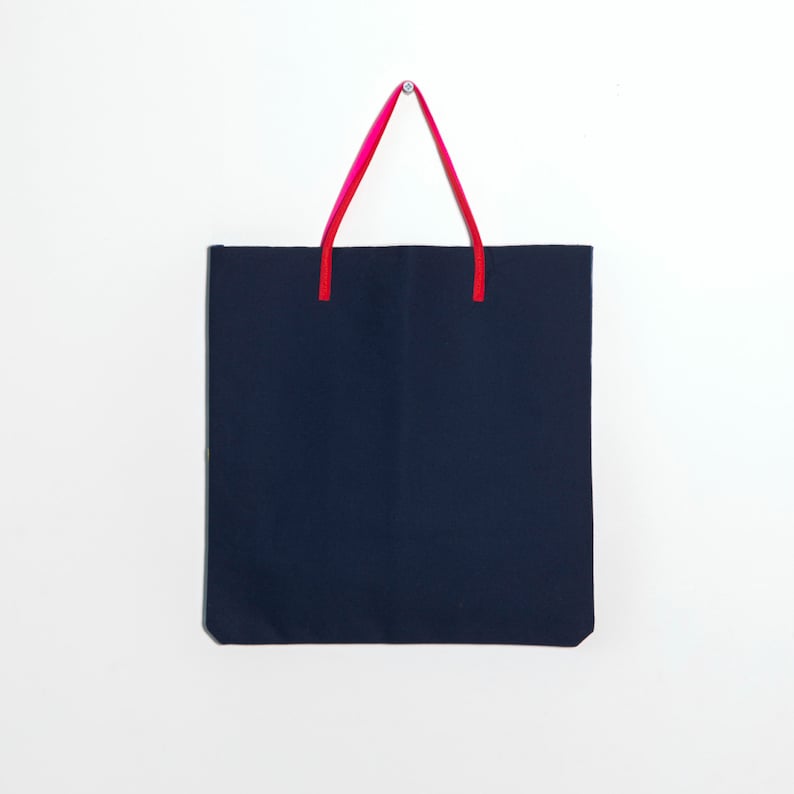 Handmade geometric pattern Japanese vintage fabric bag Shibori dye canvas bag Small cotton bag