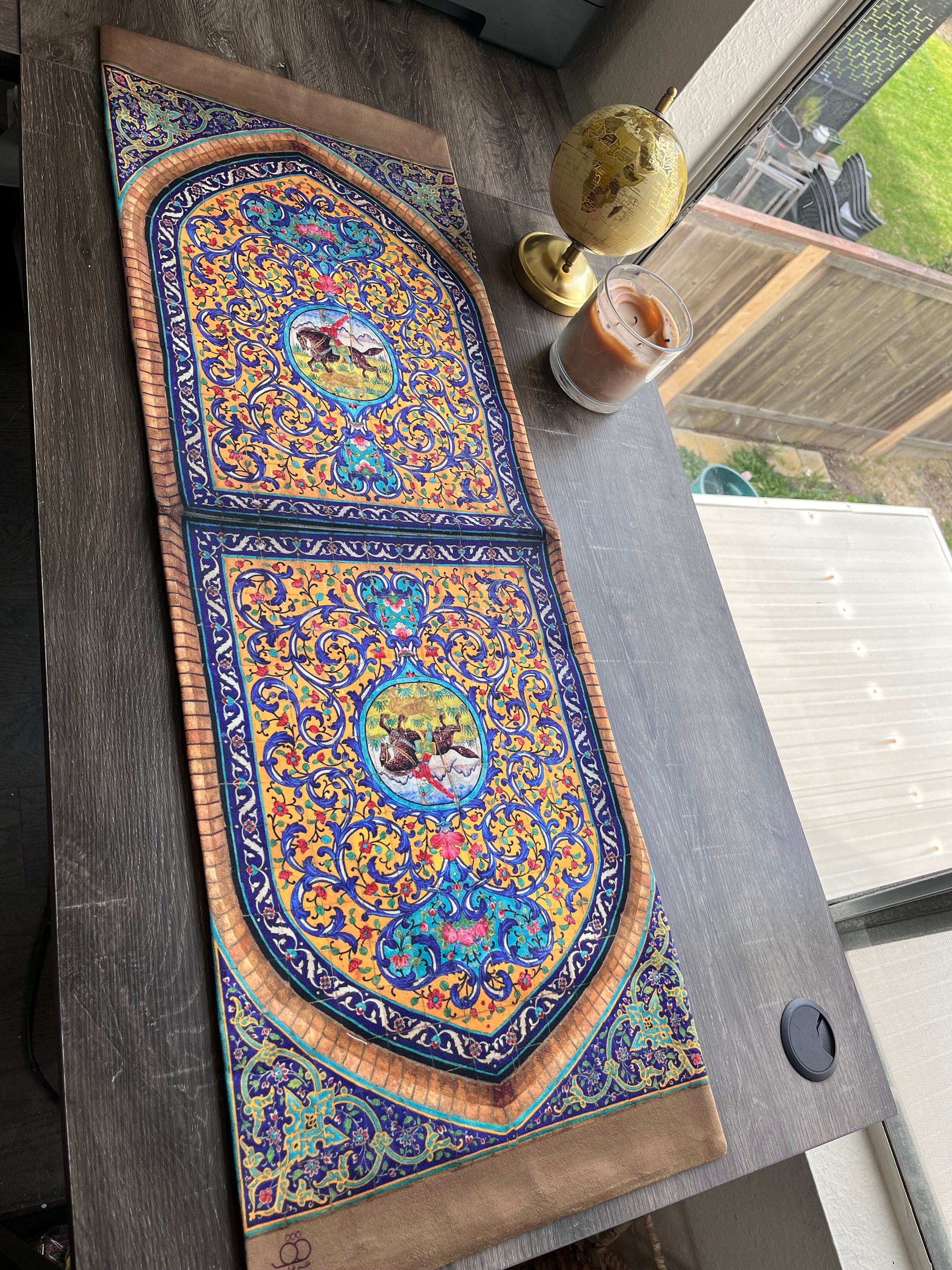 Persian Calligraphy Poem Molana Rumi Soft Farsi Tile Design Table ...