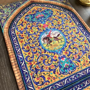 Persian Calligraphy Poem Molana Rumi Soft Farsi Tile Design Table ...