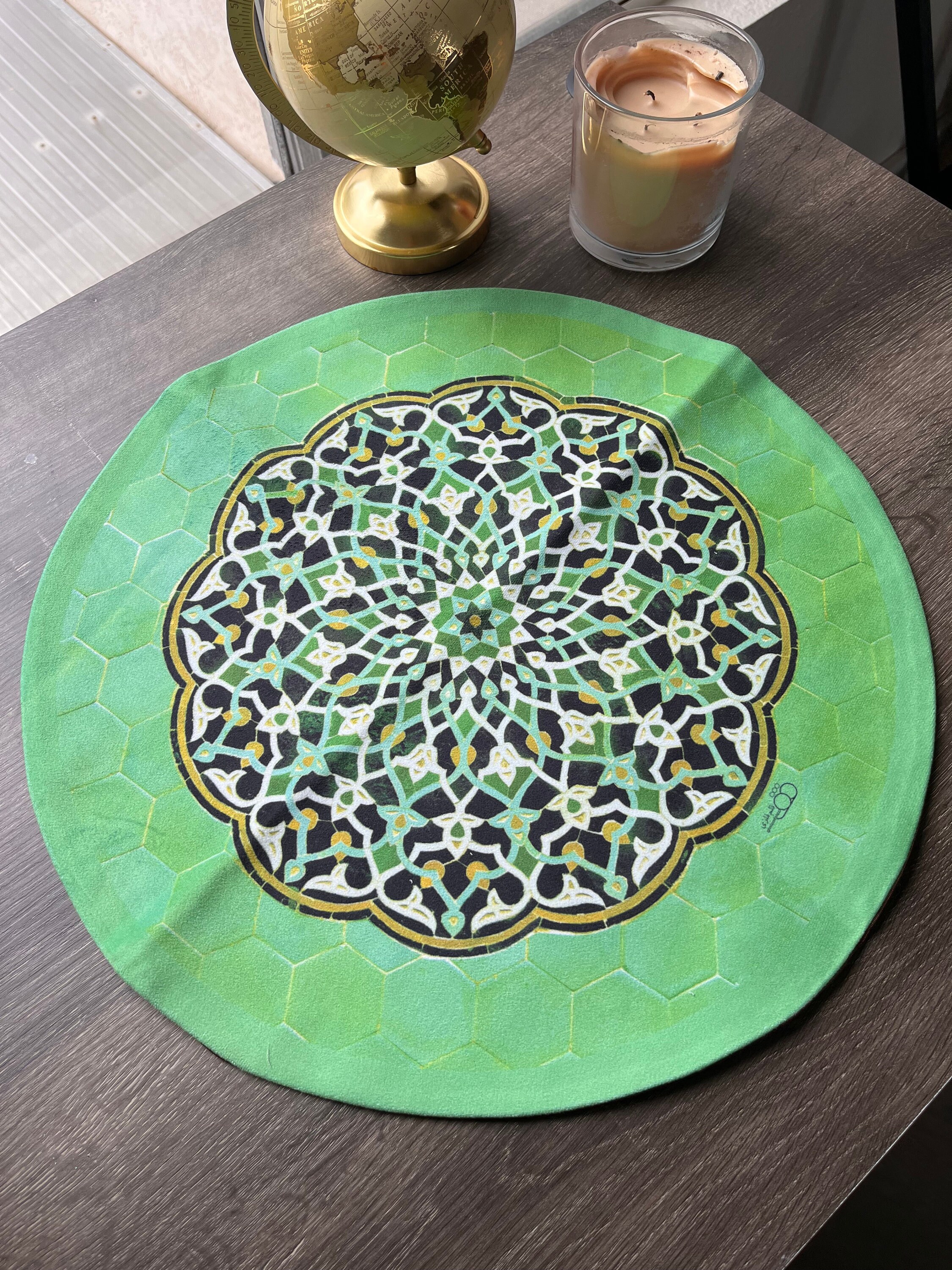 Persian Calligraphy Poem Molana Rumi Soft Farsi Tile Design Cushion ...