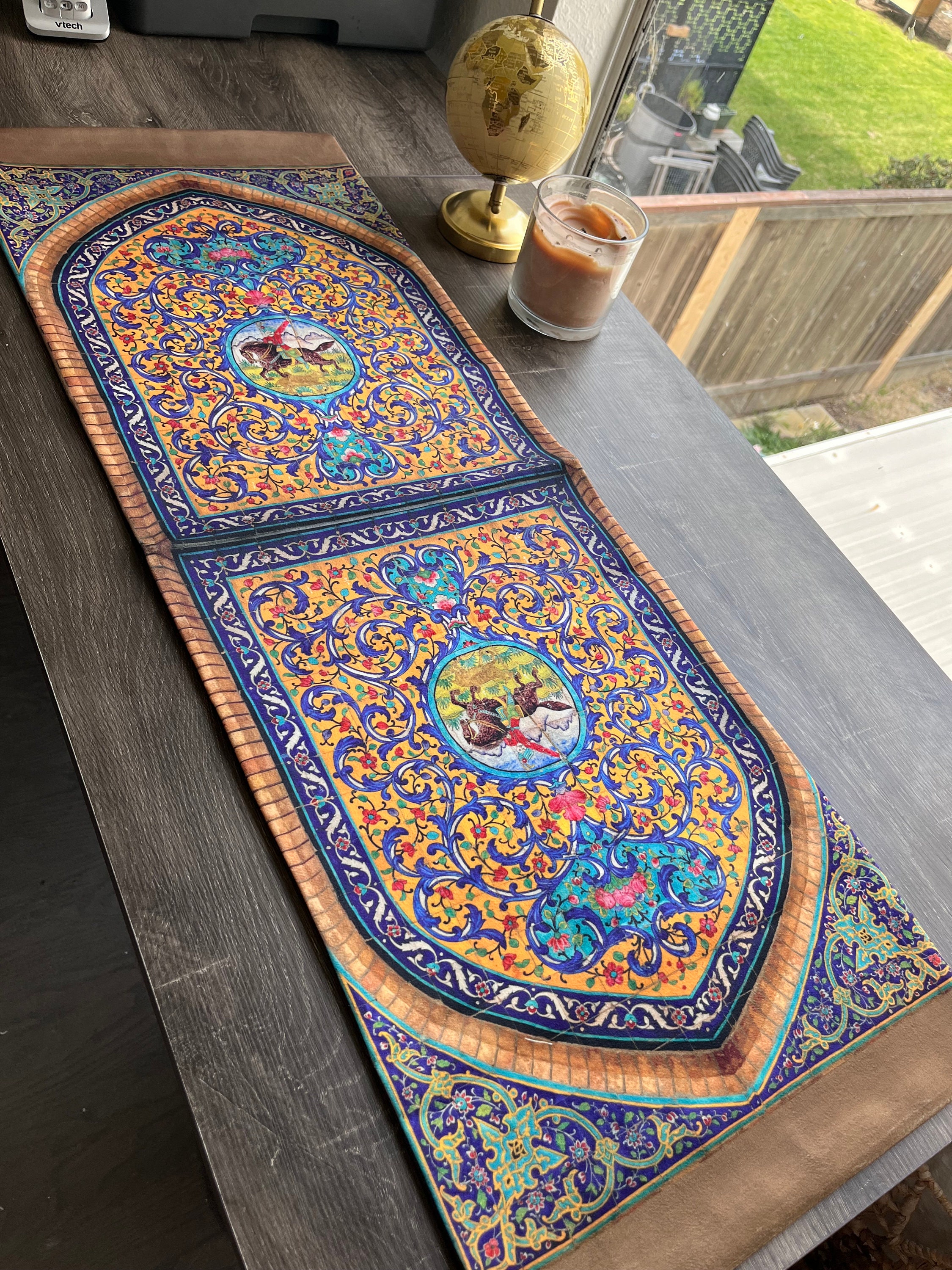 Persian Calligraphy Poem Molana Rumi Soft Farsi Tile Design Table ...