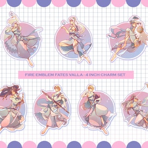 Fire Emblem Fates Valla Charm Set