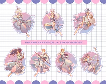 Fire Emblem Fates Valla Charm Set