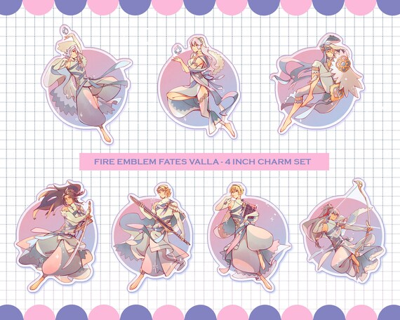 RETIRING Fire Emblem Fates Valla Charm Set