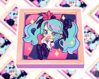 World Is Mine Miku Vinyl Sticker