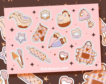 Baking Time Sticker Sheet