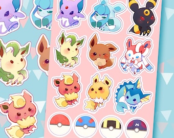 Eeve Sticker Sheet