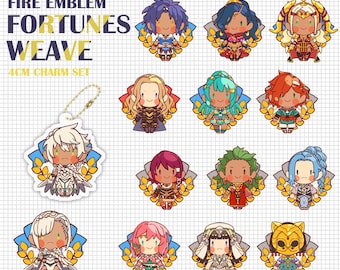 PREORDER Fire Emblem Fortune's Weave Medal Charms