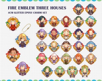 Fire Emblem Three Houses Medal Charms