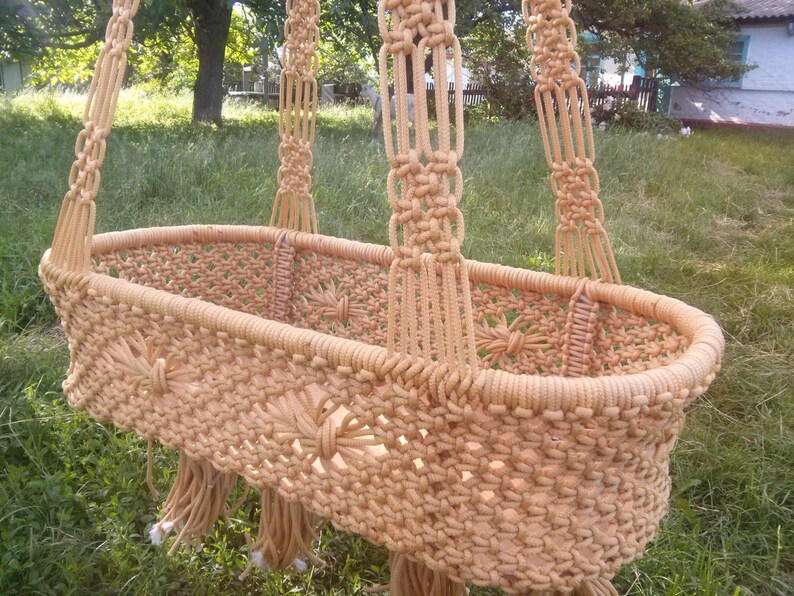 Люлька макраме