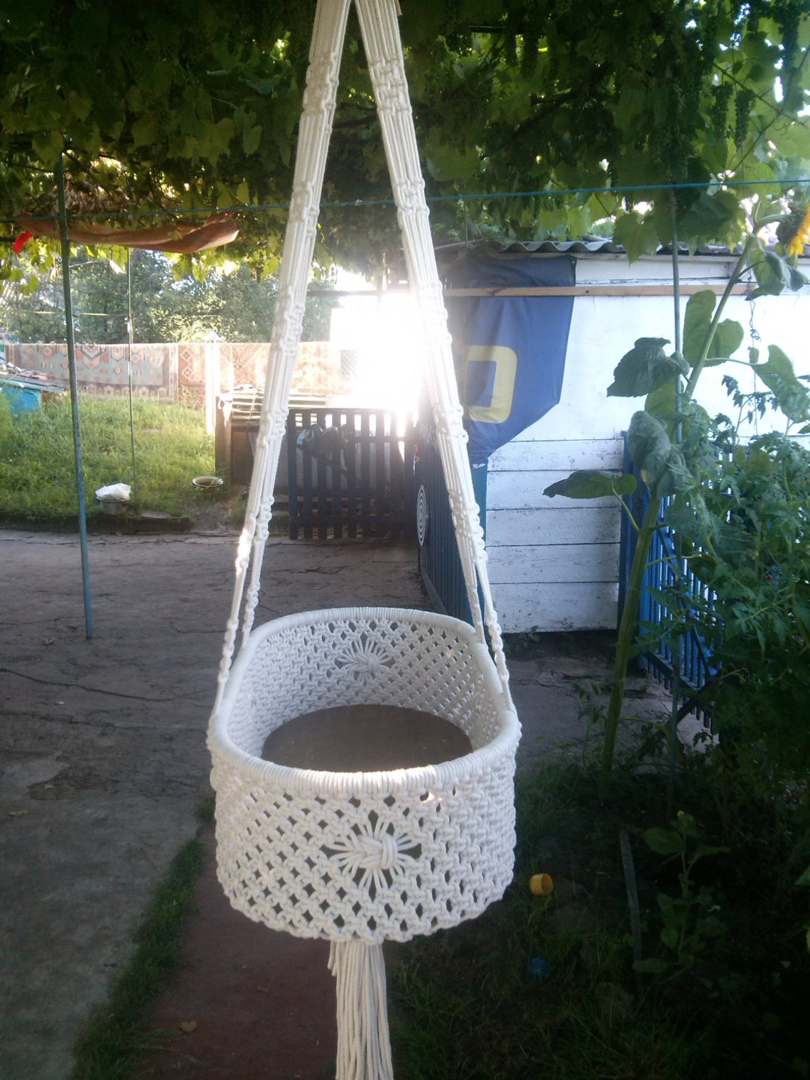 Baby Cradle hanging swinging Custom Color Available handmade Etsy