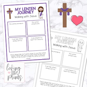 Lent for Kids, Ash Wednesday, Lenten Activities, Catholic Lent, Catholic Lent for Kids, Catholic Lent Printable, Ash Wednesday for Kids