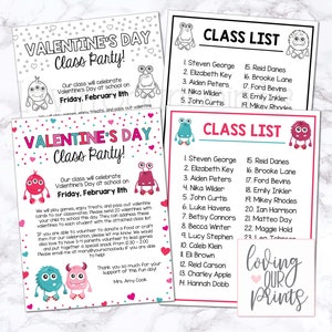 Fiesta de San Valentín en el aula, folleto editable para fiesta de San Valentín en el aula, fiesta de San Valentín en el aula, fiesta de San Valentín en el aula