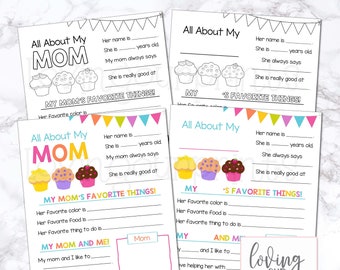 Mothers Day Card From Kids, Mothers Day Printable Card, Mothers Day Printable Kids, Mothers Day Gift from Kids, Mothers Day Print