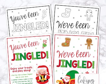 Youve Been Jingled, You've Been Jingled, Youve Been Jingled Printable, Staff Morale Christmas, Staff Morale Booster