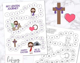 Lenten Calendar, Ash Wednesday Printable, Lent Calendar, Lenten Activities, Catholic Lent, Catholic Lenten Calendar, Catholic Lent for Kids