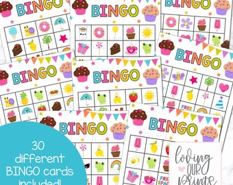 Mothers Day Bingo, Mothers Day Bingo Cards, Mothers Day Bingo Game, Spring Bingo, Spring Bingo Cards, Bingo for Kids, Printable