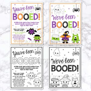 Youve Been Booed, Youve Been Booed Printable, You've Been Boo'd, We've ...
