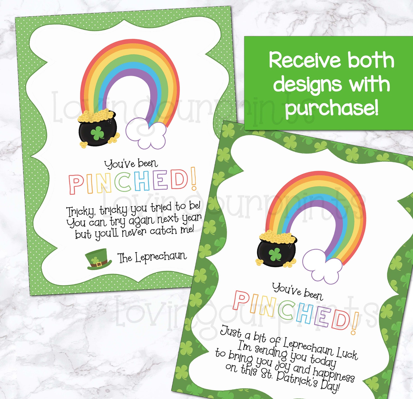 St. Patrick's Day Printable Leprechaun Note for Kids - Etsy