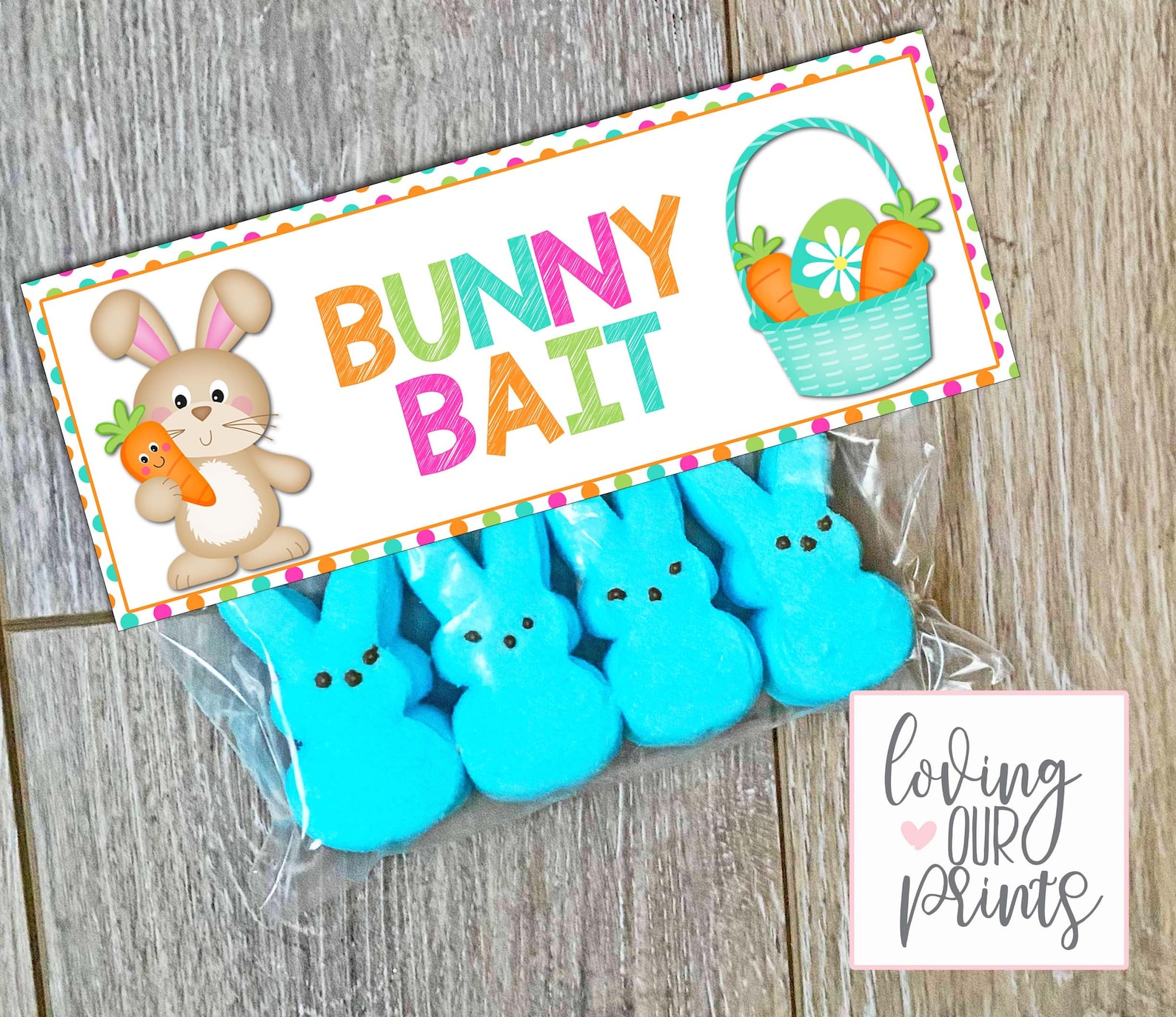 Bunny Bait Tags Bunny Bait Printable Easter Bunny Bait Etsy