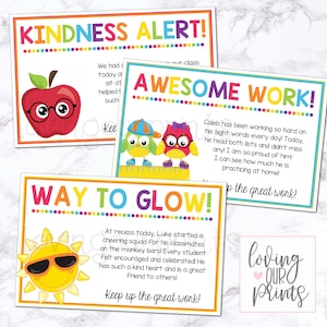 Positive notes, Positive notes from teacher, Editable, Positive notes home, Positive notes for teachers, Positive Notes Home From Teacher
