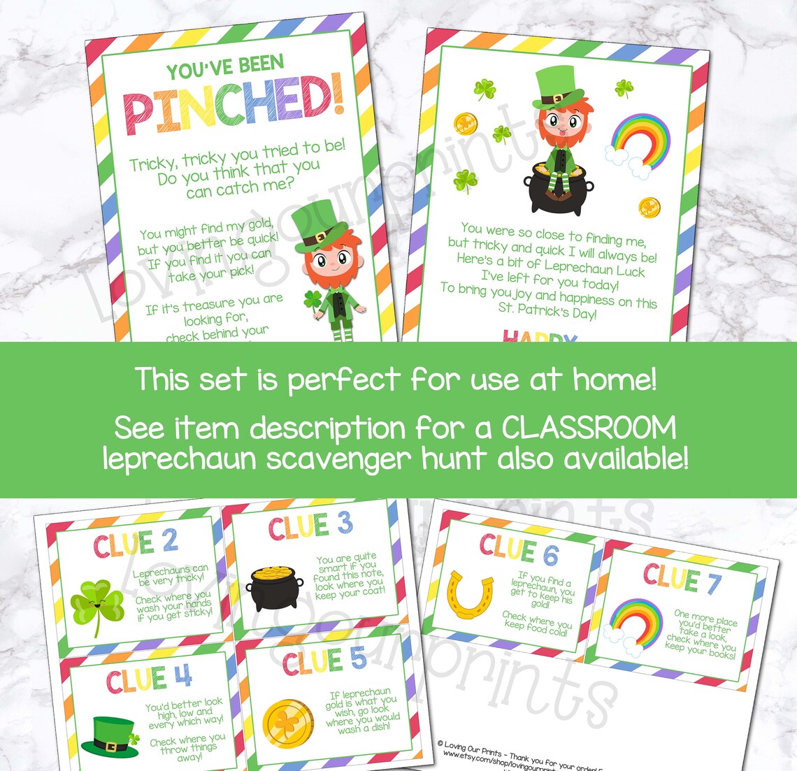 St Patricks Day Scavenger Hunt for Kids, St Patricks Day Scavenger Hunt ...