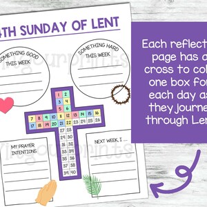 Lent for Kids, Lent Printable, Lent Journal, Lenten Journal, Lent ...
