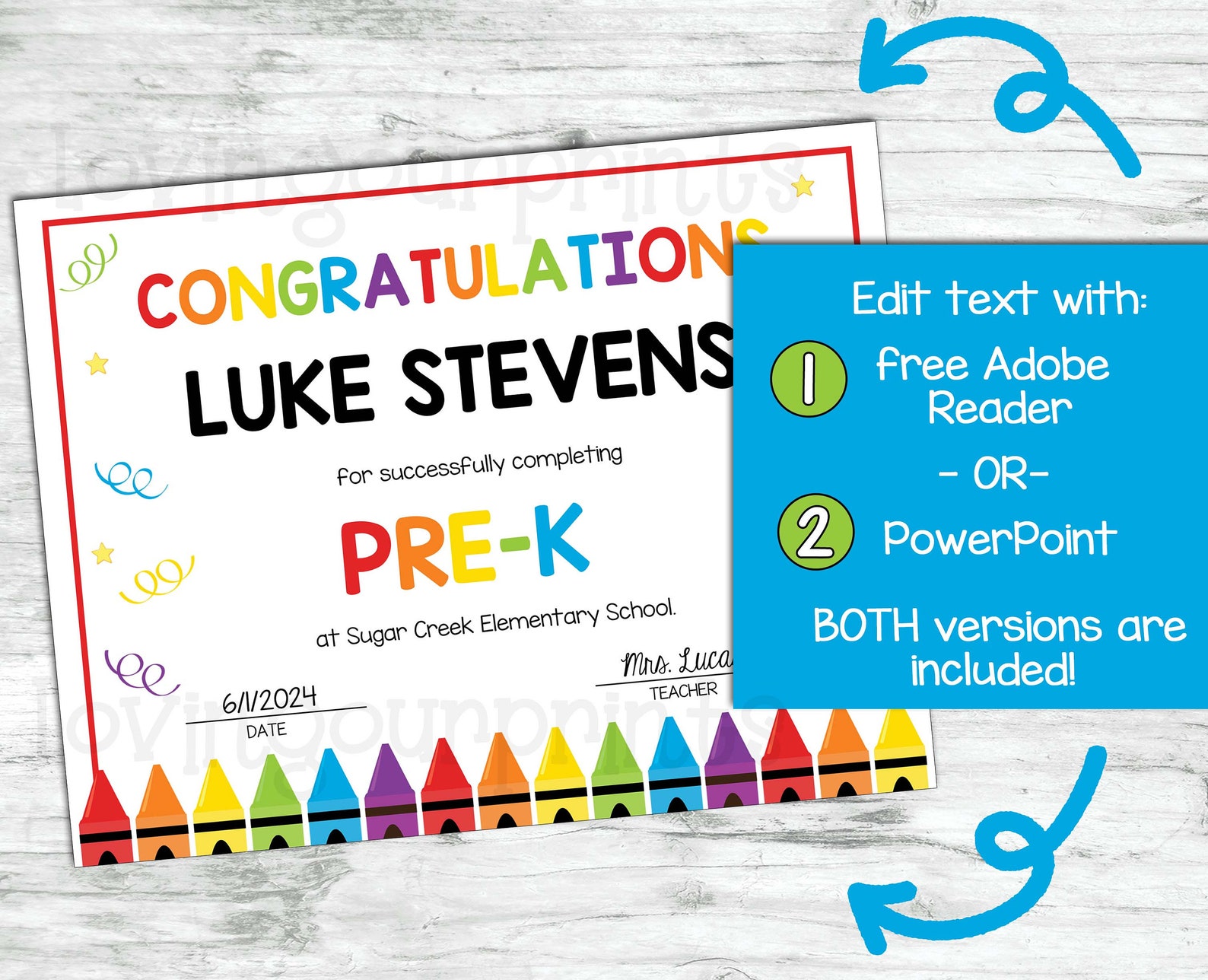 Prek Certificate Prek Graduation Certificate Pre K Graduation Prek Certificate Prek Graduation Certificate Pre K Graduation