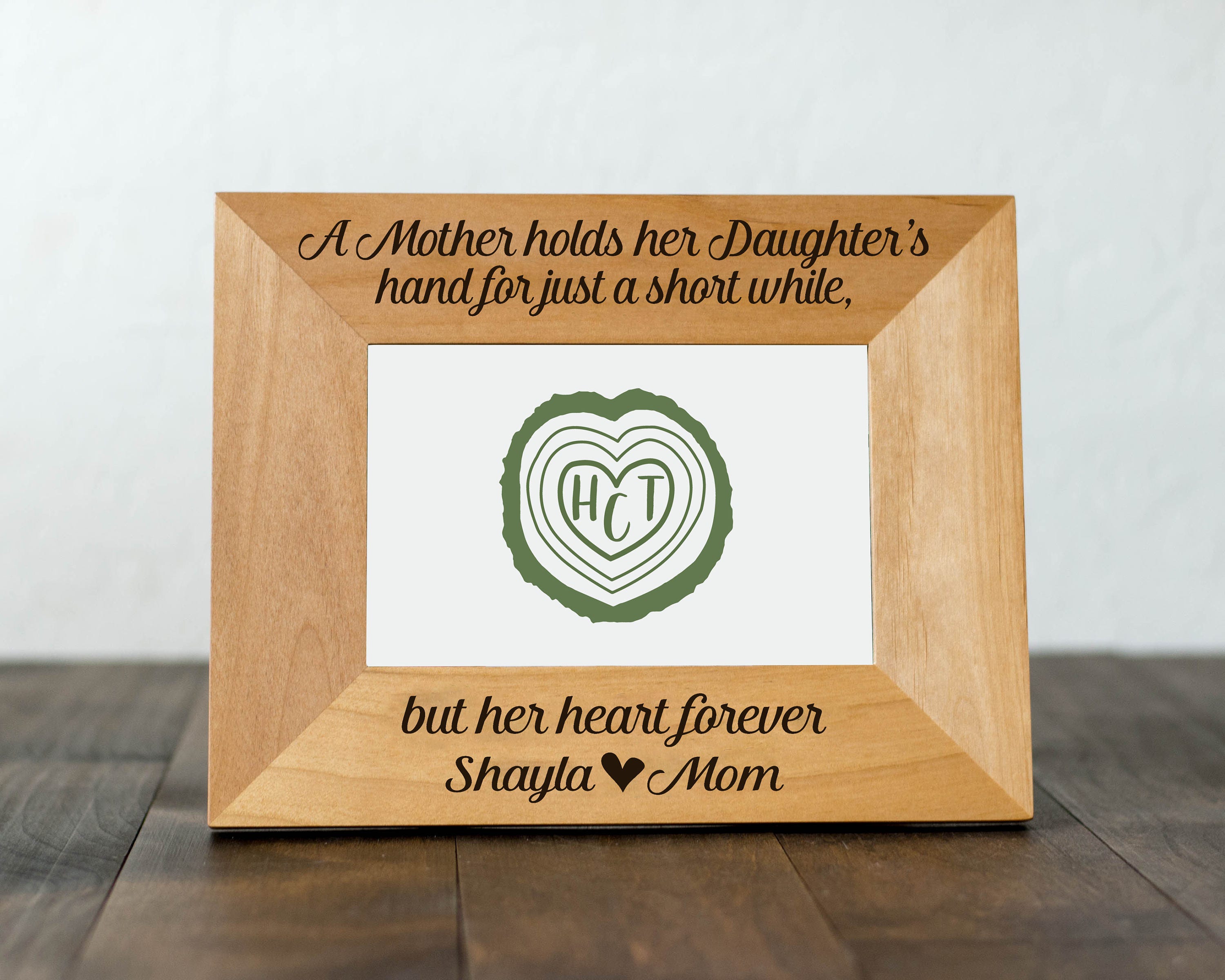 mother of the bride photo frame