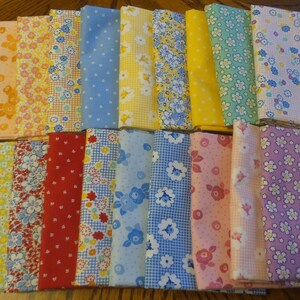 Aunt Ella's Butterflies, 18 fat quarters, collection by Darlene Zimmerman for Robert Kaufman Fabrics