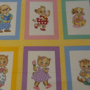 Penny&#39;s Pets collection by Darlene Zimmerman for Robert Kaufman Fabrics, cute kid&#39;s prints and panel!