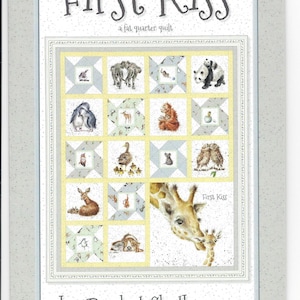 First Kiss pattern by Rachel Shelburne; easy, uses fat quarters.