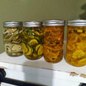 Homemade Bread and Butter Pickles, Sweet Pickles, Large Jar Pickles, Homemade Pickles, Dill Pickles, Garlic Pickles