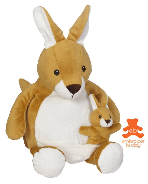 personalised kangaroo teddy