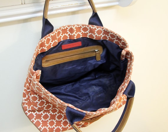 Tommy Hilfiger canvas handbag tote FREE SHIPPING - image 2