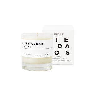 Dried Cedar + Moss Candle